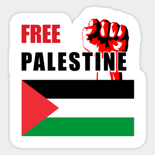 Free Palestine Sticker